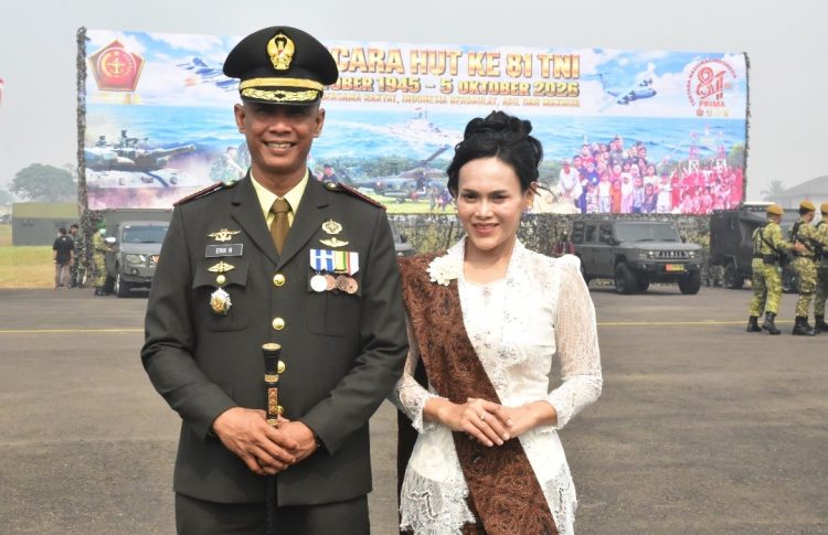 Upacara HUT TNI KE-81 Tahun,Pengabdian Tak Pernah Berhenti untuk Bangsa dan Negara