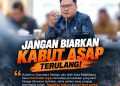 Karhutla di Sumsel Jadi Perhatian, Agung Bahari Minta Pelaku Ditindak Tegas