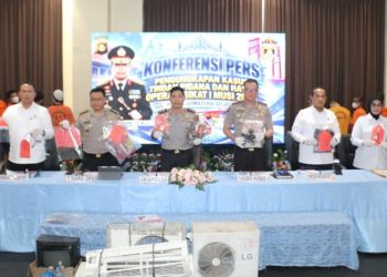 Bersama Masyarakat, Polda Sumsel Berantas Premanisme demi Keamanan dan Kelancaran Pembangunan
