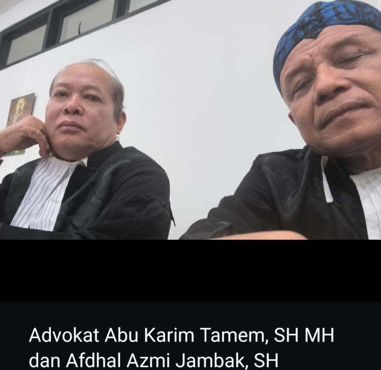 Terdakwa Irza Prasetya Minta Majelis Hakim Perintahkan Penyidik dan Jaksa Periksa PT. Catur Putra Manggala
