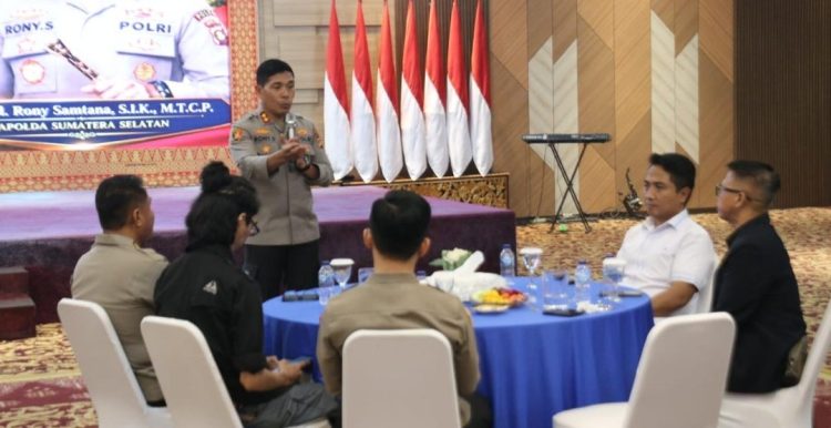 Polda Sumsel Pererat Hubungan dengan Pimpinan Media, Perkuat Transparansi dan Pelayanan Publik
