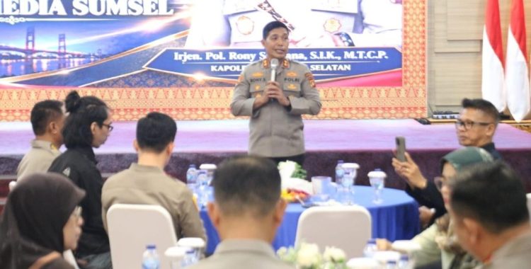 Kapolda Sumsel Apresiasi Peran Media, Dorong Kolaborasi untuk Sumsel yang Aman dan Kondusif