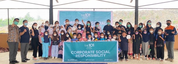 THE 1O1 Palembang Rajawali Gelar CSR “1O1 Cares – Little Lungs, Big Care” untuk Dukung Kesehatan Anak di Kawasan TPA Karya Jaya